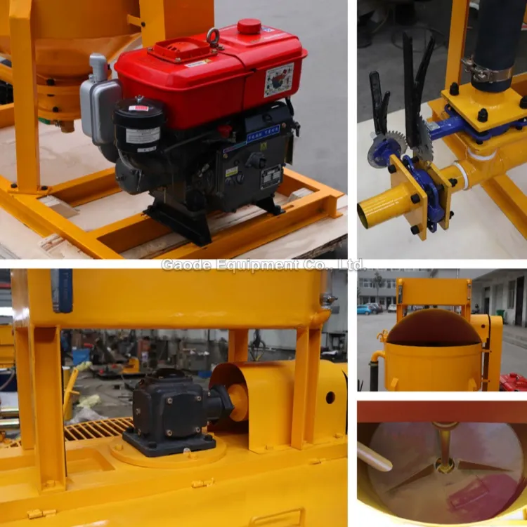 Gaodetec GM400D High Speed Bentonite Grout Mixer and Storage Machine for Sale